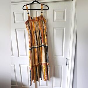 Striped Maxi Dress From The LOFT